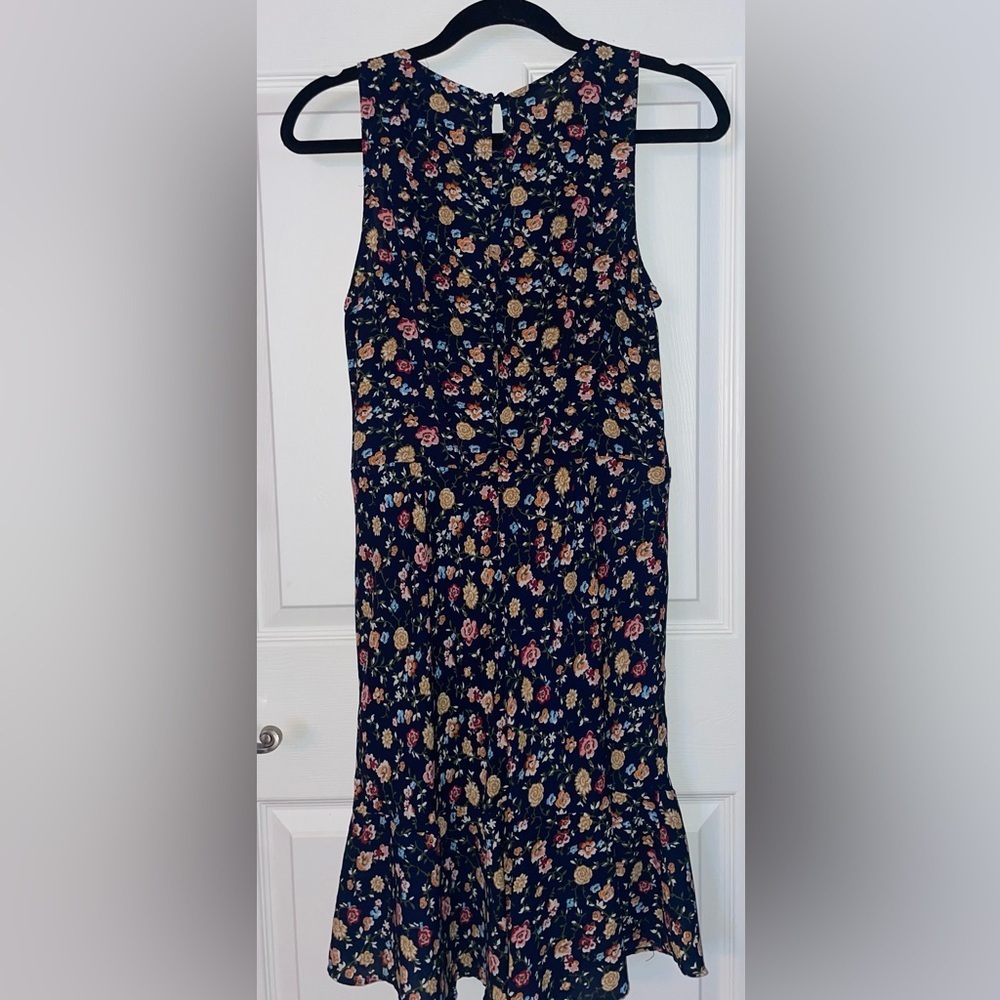 Mercantile Floral Sleeveless Fit & Flare Midi Dress